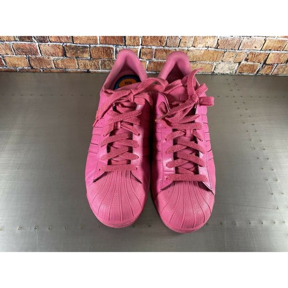 Adidas Superstar Supercolor Pack Pharrell Williams Solar Pink S41839 Mens Sz 11 - Picture 3 of 11